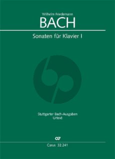 Bach Sonaten fur Clavier Vol.I (Herausgegeben von Peter Wollny)