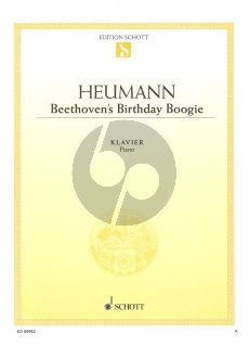 Heumann Beethoven's Birthday Boogie klavier solo