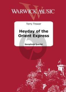 Trower Heyday of the Orient Express 4 Saxophones (SATB) (Score/Parts)