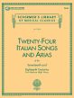 24 Italian Songs & Arias (of the 17th & 18th Century) Medium High