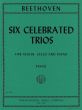 6 Celebrated Trios, Op.1 Nos. 1 & 3, Op.11, Op.70 No.1, Op.97, 10 Variations for Violin, Violoncello and Piano