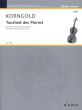 Korngold Tanzlied des Pierrot Op.12 aus Die Tote Stadt fur Violine [oder Violoncello] und Klavier