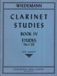 Wiedemann Studies Book 4 Etudes 1 - 20 Clarinet (Jerry Kirkbride)