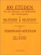 Kuchler 100 Etuden Op.6 Vol.3 30 Etuden fur die Anfangs- und Mittelstufe im Violinspiel