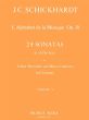 Schickhardt L'Alphabet de La Musique Op.30 - 24 Sonatas Vol.5 No.17-20 Treble Recorder and Bc (Edited by Paul J. Everett)