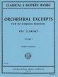 Orchestral Excerpts from the Symphonic Repertoire Vol.1 Clarinet (Robert McGinnis)