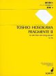 Hosokawa Fragmente II for Alto Flute and String Quartet (Score/Parts) (1989)