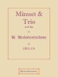 Wolstenholme Minuet & Trio E-flat Op. 12 No. 2 for Organ (edited by W. B. Henshaw)