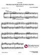 Poulenc 3 Pastorales pour Piano Edition Posth. (Carl B. Schmidt)