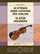 Kreutzer 42 Studies or Caprices Violin (Sandor)