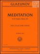 Meditation D-major Op.32