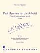 Medtner 3 Hymnen (an die Arbeit) (3 Hymns in praise of Toil) Op.49 (revised edition) (Chr.Flamm)