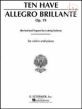 Allegro Brillante Op.19 for Violin and Piano