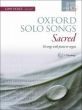 Oxford Solo Songs Sacred Low Voice and Piano or Organ