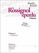Le Rossignol Eperdu Vol.1 Poemes Premiere Suite pour Piano