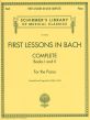 First Lessons in Bach Complete (arr. W.Carroll)
