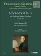 6 Sonatas Op.5 Vol.1 Sonatas No.1 - 3 (H.109 - 111)