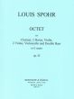 Spohr Octet op.32 für Klarinette, 2 Hörner, Violine, 2 Violen, Violoncello und Kontrabaß