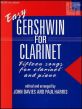 Easy Gershwin for Clarinet and Piano