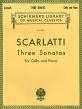 Scarlatti 3 Sonatas for Violoncello-Piano (edited by Analee Bacon)