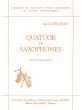 Gotkovsky Quatuor for Saxophone Quartet Score/Parts