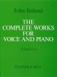 Ireland Complete Works Vol. 5 Medium Voice and Piano