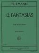 Telemann 12 Fantasias TWV 40:14 - 25 for Violin solo (Edited by Josef Gingold)