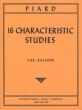 Piard 16 Characteristic Studies for Bassoon