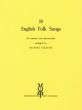 18 English Folksongs Descant- and Treble Recorder (arr. Johannes Collette)