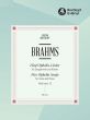 Brahms 5 Ophelia Songs for Low Voice and Piano (German/English) (edited by Gerd Sievers)