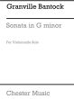 Bantock Sonata g-minor for Cello solo