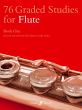 Harris-Adams 76 Graded Studies Vol. 1 for Flute (No. 1 - 54)