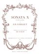 Loeillet Sonata X Flute and Basso Continuo (Ed. J. Feltkamp)