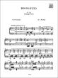 Verdi Rigoletto Vocalscore (Critical Edition)