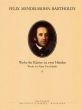 Mendelssohn Lieder ohne Worte (Klavierwerke Vol.4) (Julius Rietz)