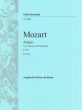 Mozart Adagio E-dur KV 261 Violine und Orchester (Klavierauszug) (Friedrich Hermann)