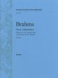 Brahms Neue Liebeslieder Op. 65 SATB-Klavier 4 Hande (Herausgegeben von E. Mandyczewski)