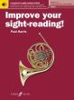 Harris Improve your Sight Reading Grade 1 - 5 for Horn (Book with Audio online)