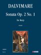 Dalvimare Sonata Op. 2 No. 1 for Harp (edited by Anna Pasetti)