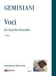 Geminiani Voci for Chamber Ensemble