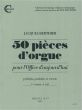 Berthier 50 Pièces d'Orgue pour l'Office d'Aujourd-hui (Preludes-Postludes et Versets) Vol.1 (No.1-25)