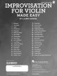 Gabriel Improvisation for Violin Made Easy (Book with Audio online)