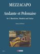 Mezzacapo Andante et Polonaise 2 Mandolins-Mandola and Guitar (Score/Parts)