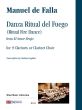 Falla Danza Ritual del Fuego (Ritual Fire Dance) from ‘El Amor Brujo’ for 9 Clarinets or Clarinet Choir (Score-Parts)