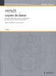 Henze Leçons de danse Piano-Harp [or 2 Piano's]-Percussion (from the ballet "Le fils de l'air - Der Sohn der Luft") (Score/Parts)