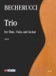 Becherucci Trio for Flute, Viola and Guitar (Score/Parts)