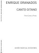 Granados Canto Gitano Op.Post for Voice and Piano