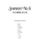 Sibelius Symphonies No.6 D-Minor Op.104 and No.7 C-Major Op.105 Full Score