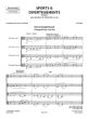 Satie Sports et Divertissements - Extraits 4 Clarinettes (Partition) (transcr. John S. Davidson)