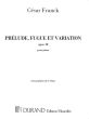 Franck Prelude, Fugue et Variation Op.18 Piano Seule (transcription de Y. Pean)